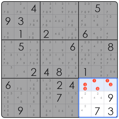 sudoku tip